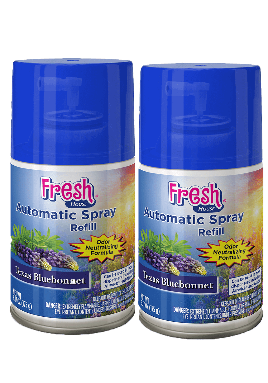 Fresh House Automatic Spray Refill – Texas Bluebonnet Scent