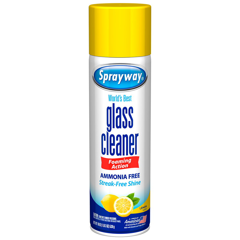 Sprayway Glass Cleaner Lemon Scent 19oz