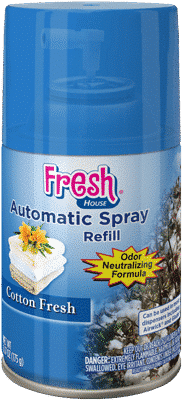 Fresh House Automatic Spray Refill - Cotton Fresh Scent